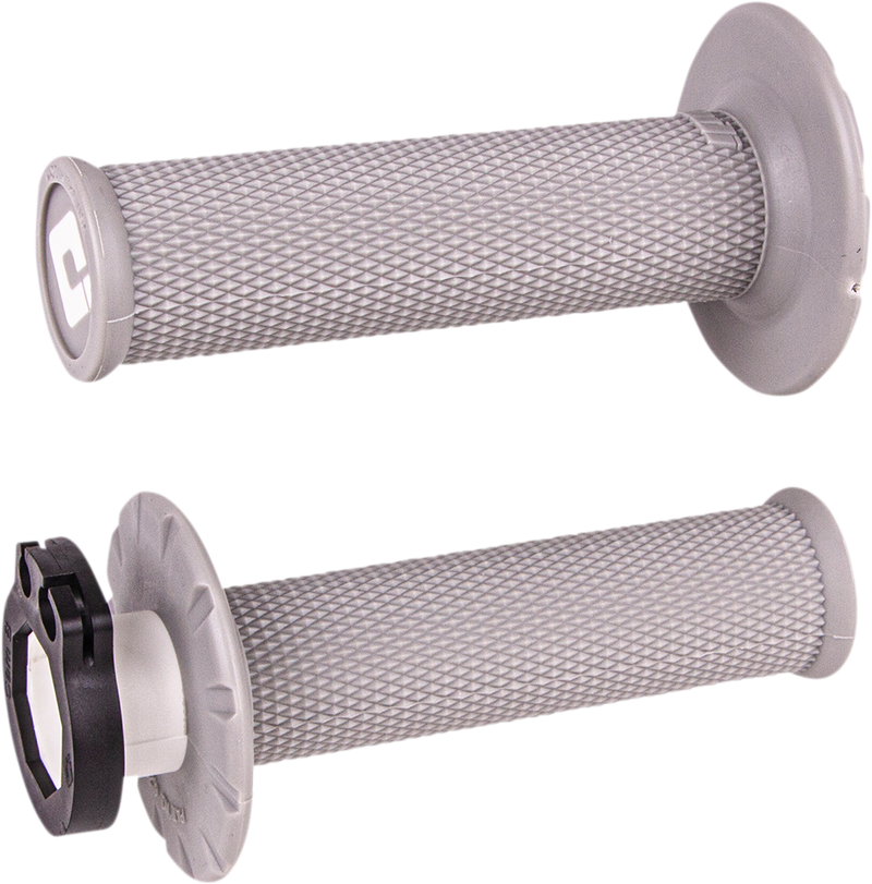 ODI V2 Lock-On No-Waffle Grips - Gray H36NWG