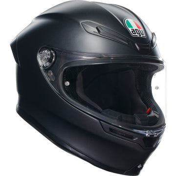 AGV K6 S Helmet - Matte Black - Large 2118395002011L | Street Full Face Adult Helmet