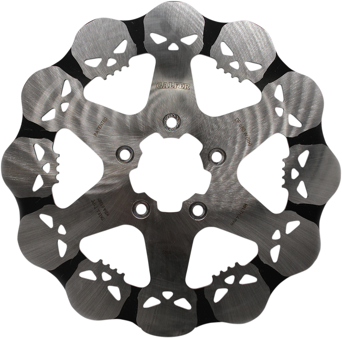 GALFER Skull Rear Rotor - Solid Mount DF680RH