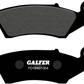 GALFER Organic Brake Pads FD164G1054