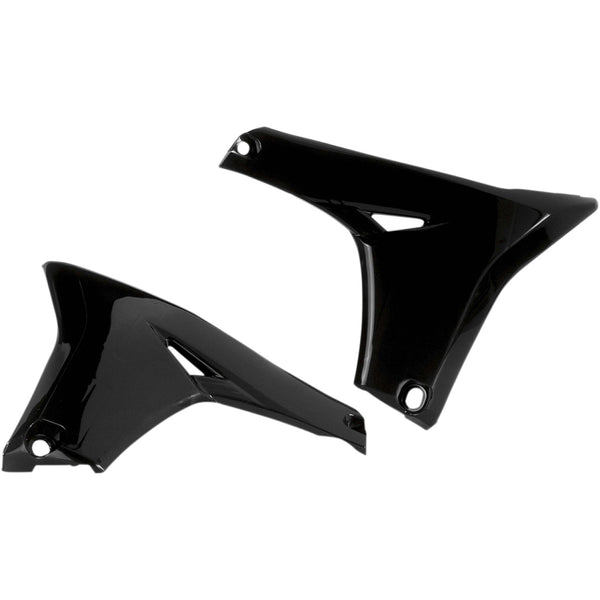 Acerbis Radiator Shrouds - Lower - Black 2374150001
