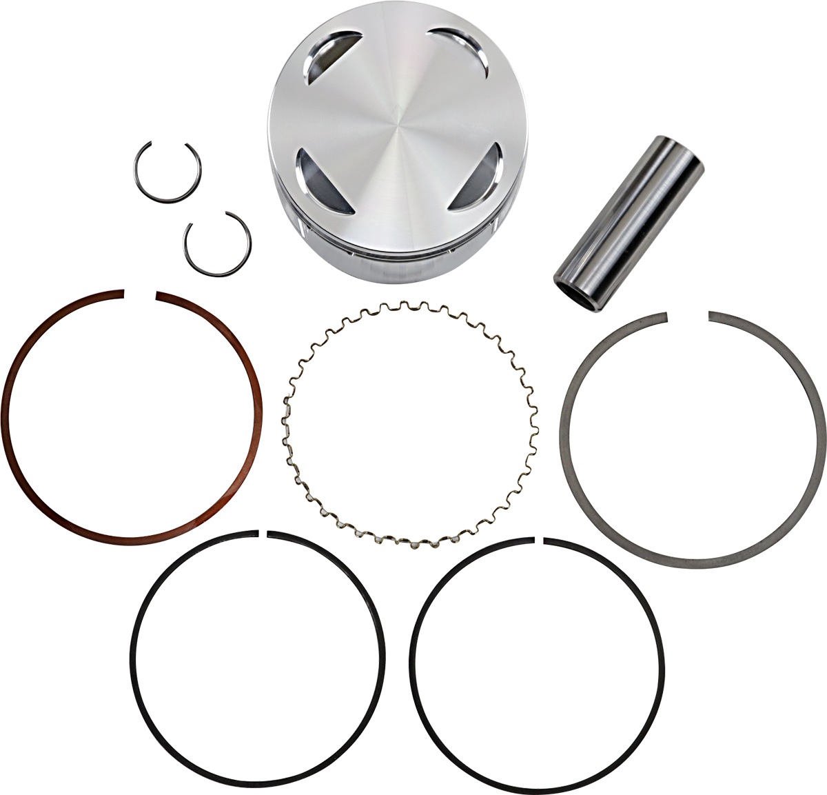 JE PISTONS Piston Kit - 10.5:1 - Honda 128995