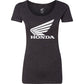 Honda Apparel Women's Honda Wing T-Shirt - Black - Large NP21S-L3030-L | T Shirts Ladies