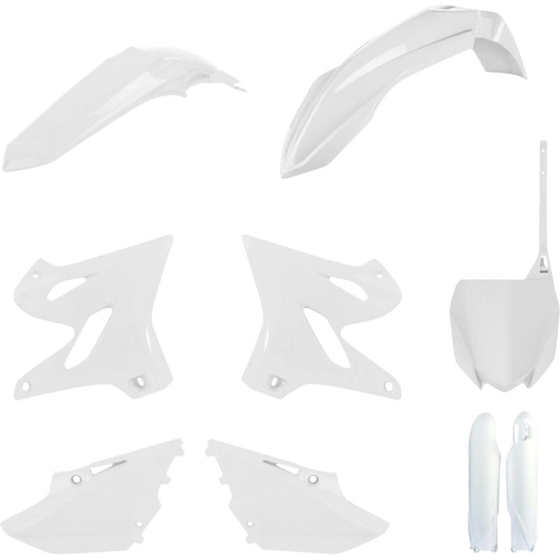 POLISPORT Complete Body Kit - White - YZ 125/250 91073 by Polisport