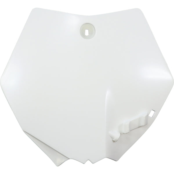 Acerbis Front Number Plate - White 2253010002