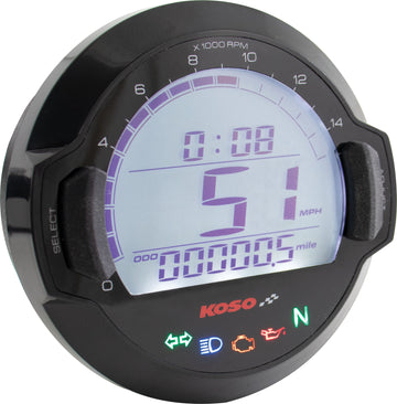 Dl 03sr Digital Gauge Black Bezel