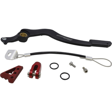 Moose Racing Brake Pedal - Red - Honda 82-0109-21-11