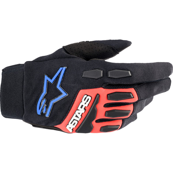 Alpinestars Full Bore XT Gloves - Black/Bright Red/Blue - XL 3563623-1317-XL