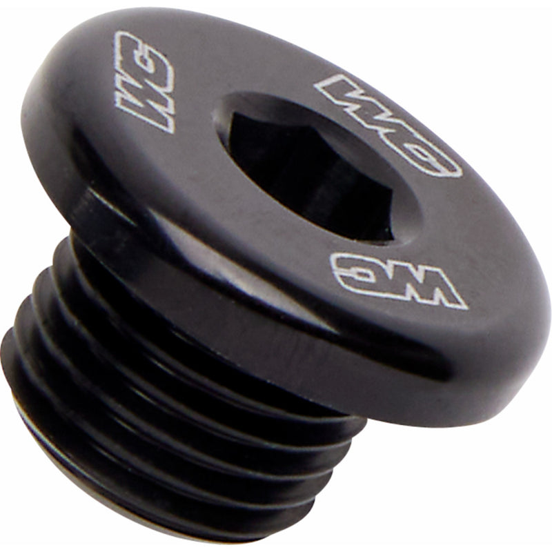 WORKS CONNECTION Radiator Drain Plug - Black - Honda/Kawasaki 24-632