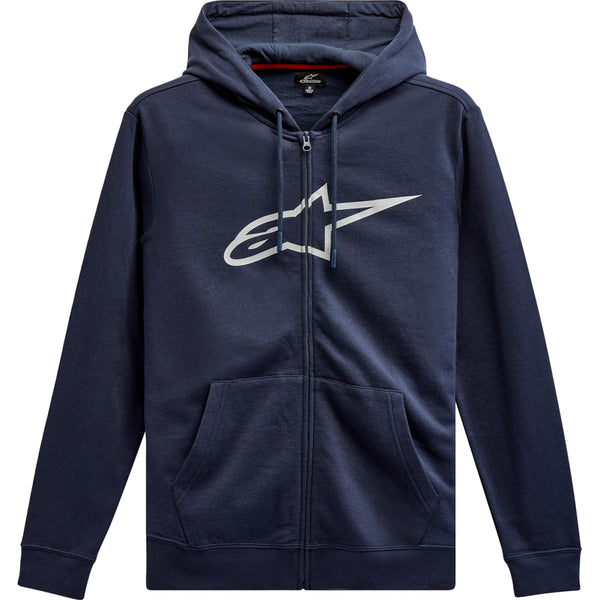 Alpinestars Ageless 2 Zip Hoodie - Navy/Gray - Medium 1038530527011M