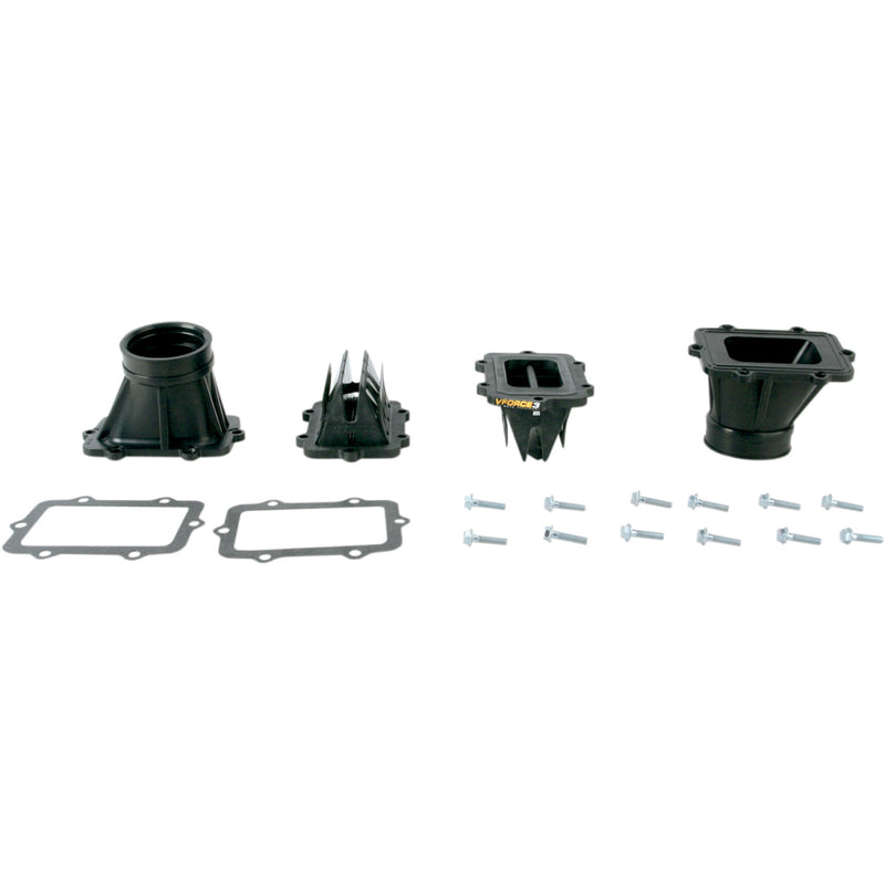 VFORCE/MOTO TASSINARI V-Force 3 Reed Valve Set with Intake Boot - Ski-Doo V3127R-873A-2