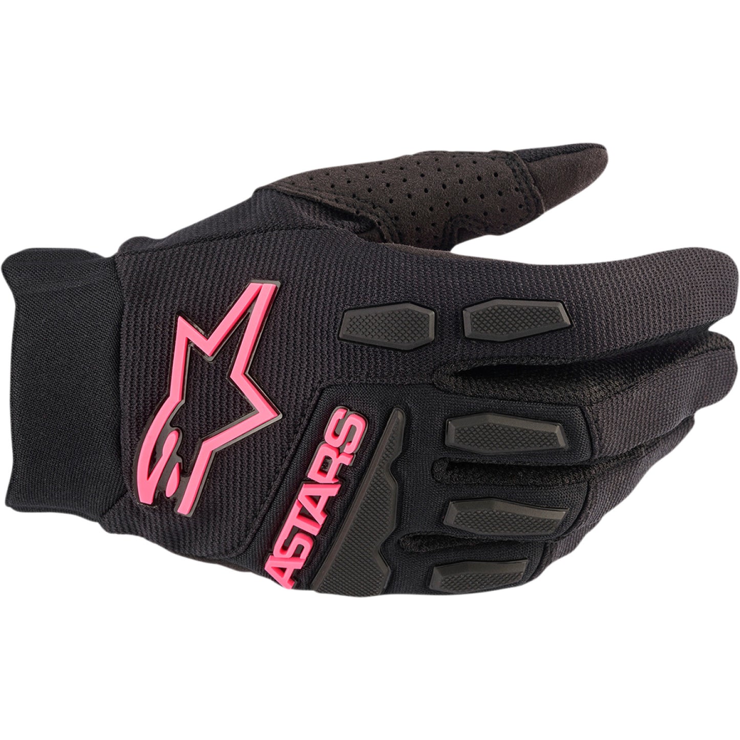 ALPINESTARS Women's Stella Full Bore Gloves - Black/Fluo Pink - Large 3583622-1390-L