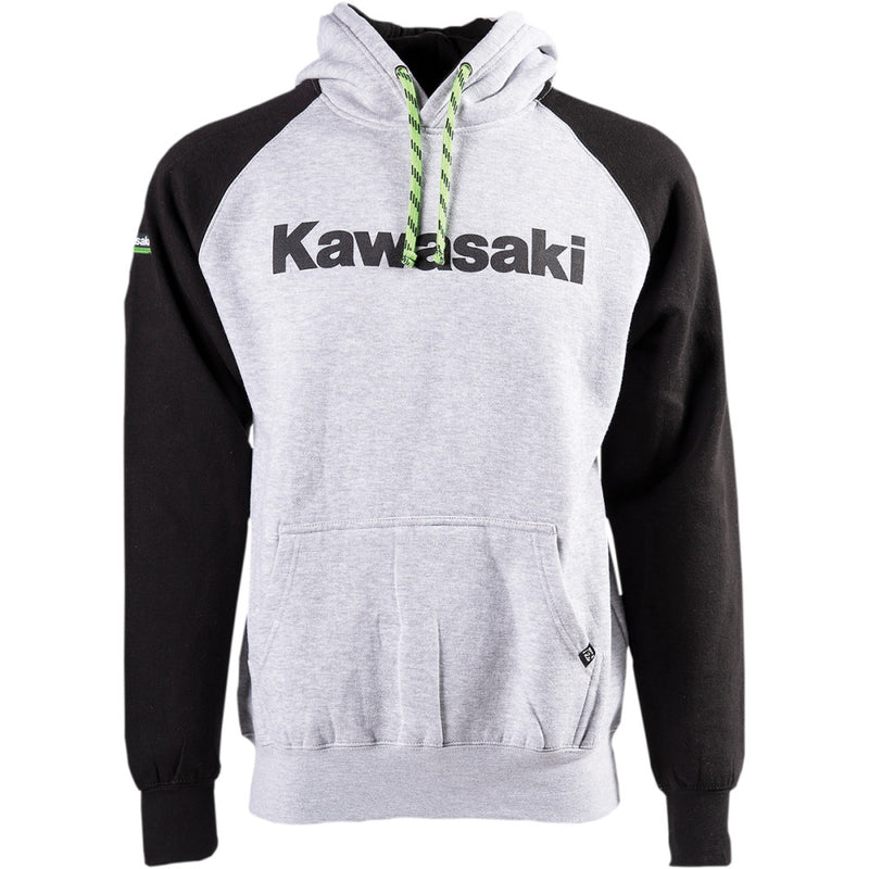 FACTORY EFFEX Kawasaki Standard Hoodie - Black/Heather - 2XL 23-88108