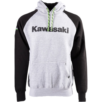FACTORY EFFEX Kawasaki Standard Hoodie - Black/Heather - XL 23-88106