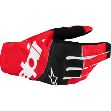 ALPINESTARS Techstar MX Gloves - Black/Bright Red - Small 3560125-1303-S