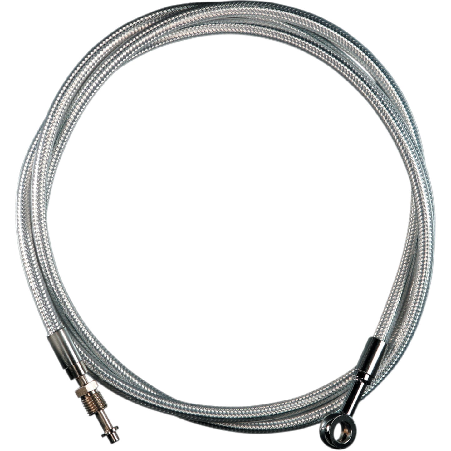 Magnum Shielding Hydraulic Clutch Line - Sterling Chrome II - 66" 31266