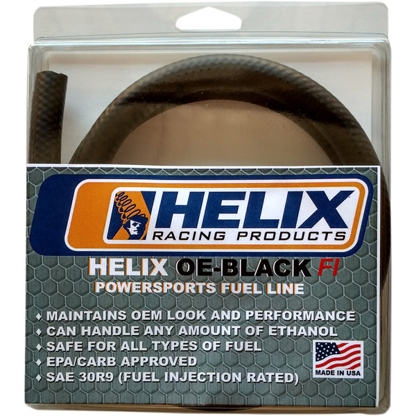 Helix Fuel Line - Black - EFI - 5/16