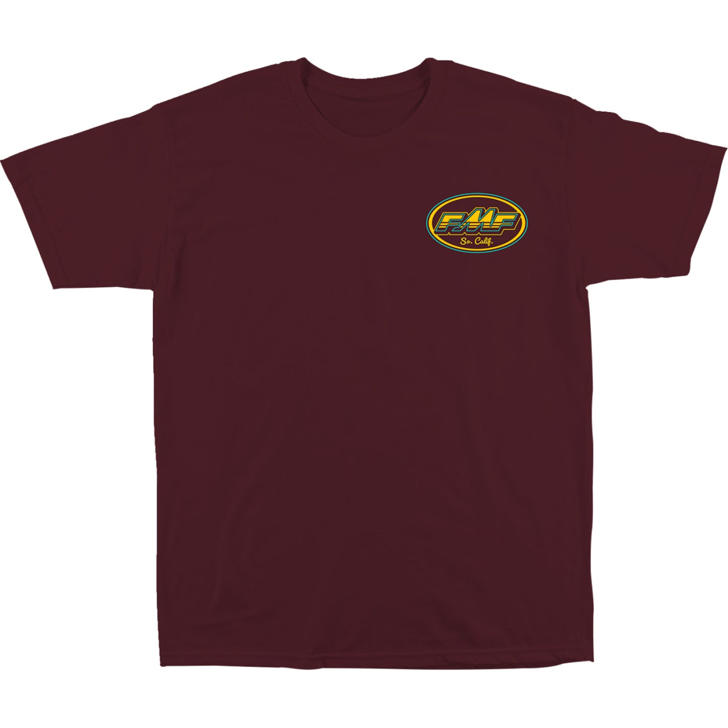 FMF Golden Stay T-Shirt - Maroon - Medium 303023863