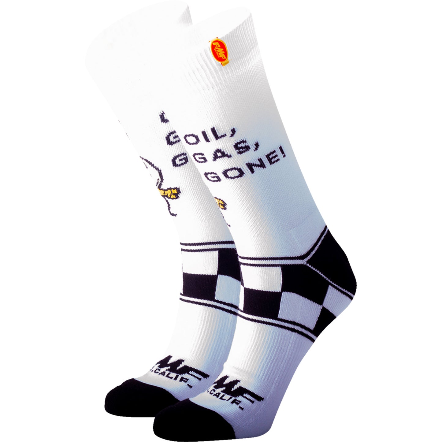 FMF MR Pre Mix Socks - White - One Size SP22194908