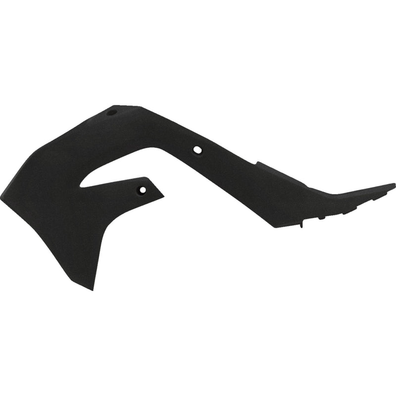 Acerbis Radiator Shrouds - Black/Metallic 2736307440