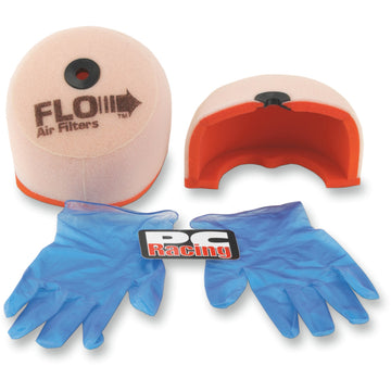 PC RACING Flo? Air Filter - Gas Gas/Honda/Husqvarna/Kawasaki/KTM/Suzuki/Yamaha PCF1X