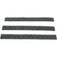 K&L Supply Wheel Weights - Rectangle - Adhesive Stick-On - Black - 36 Pack 32-2428 | Tire Mounting & Balancing Products
