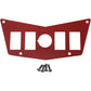 MOOSE OFFROAD Dash Plate - 4 Switch - Red 100-4393-PU