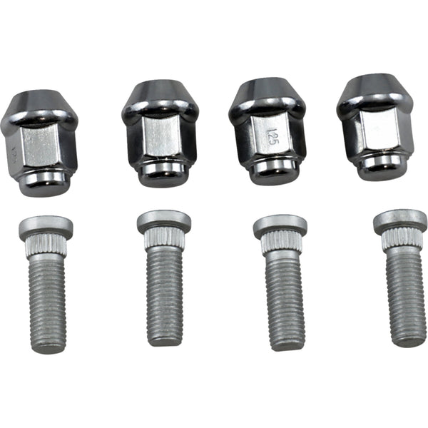 Moose Racing Wheel Stud/Nut Kit - Front/Rear | Rear Left 85-1074