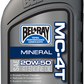 Bel-Ray MC-4T Mineral Oil - 20W-50 - 1L 99405-BT1LA