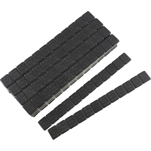 K&L Supply Wheel Weights - Rectangle - Adhesive Stick-On - Black - 360 Pack 32-8124