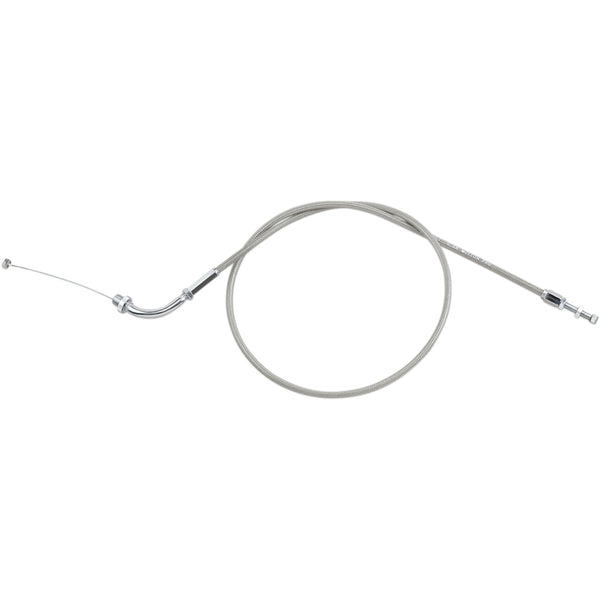 Motion Pro Throttle Cable - Pull - VTX13C - Stainless Steel 62-0427