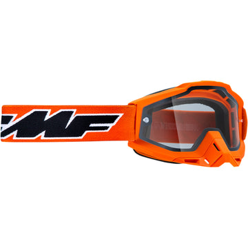 FMF PowerBomb Enduro Goggles - Rocket - Orange - Clear F-50038-00003