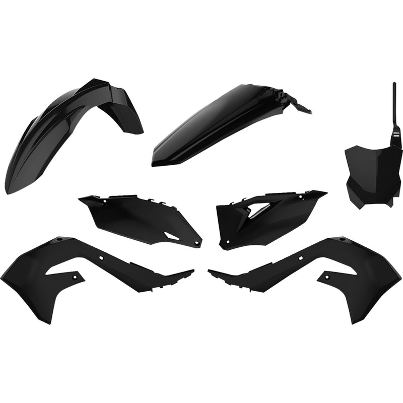 POLISPORT Body Kit - Complete - Black - KX 250F 90818 by Polisport