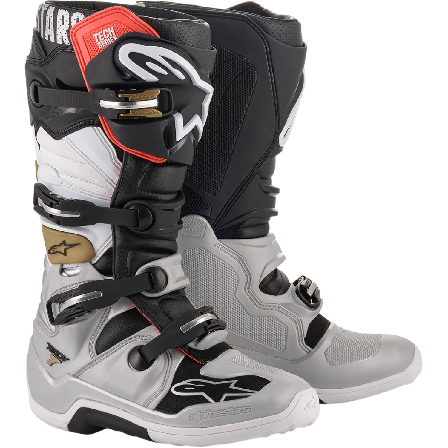 ALPINESTARS Tech 7 Boots - Black/Gray - US 7 2012014-1829-7