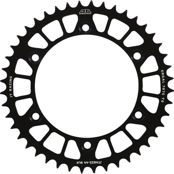 JT SPROCKETS Rear Sprocket - 520 - Black - 44 Tooth JTA822.44BLK by JT Rear Sprockets   Aluminum/Alloy