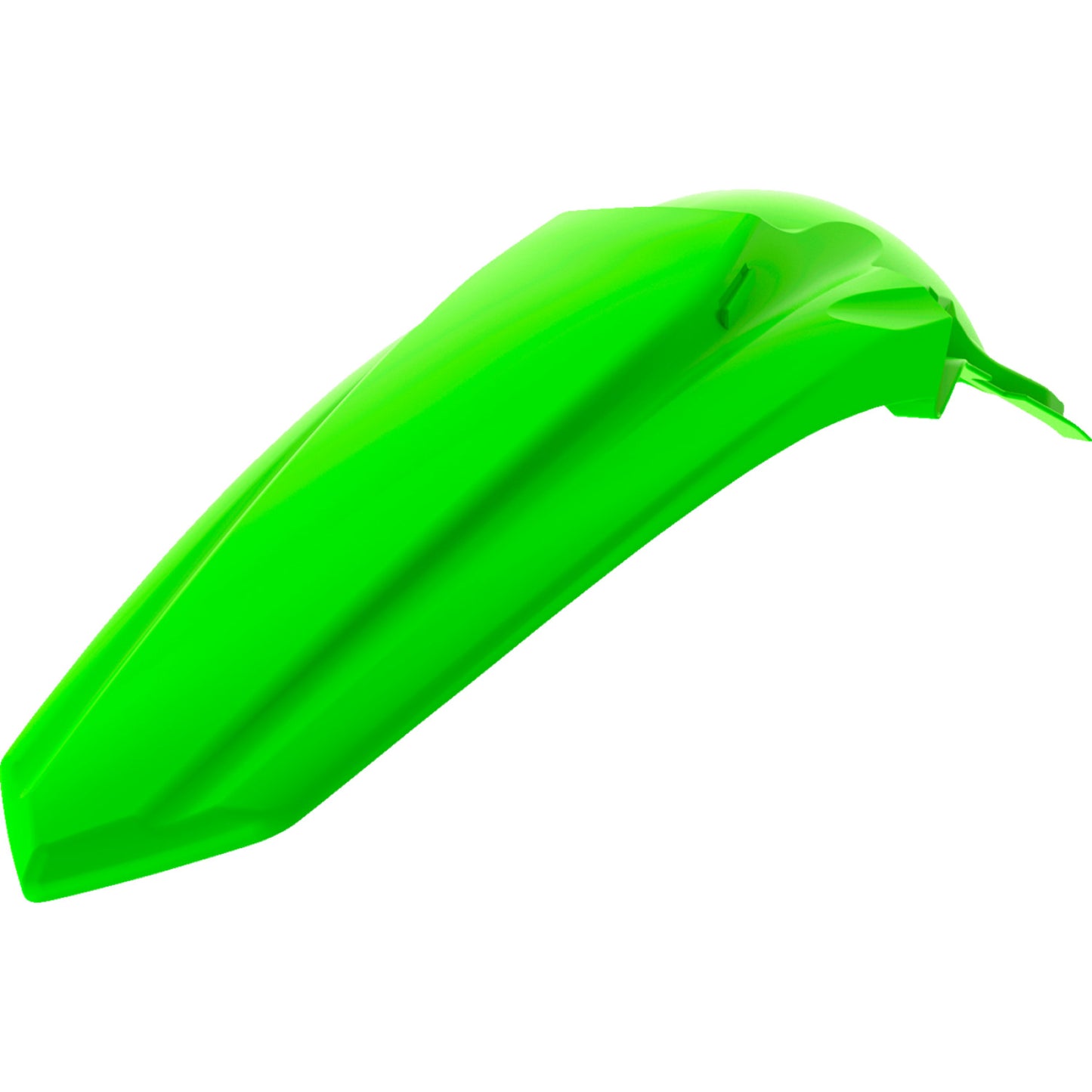POLISPORT Fender - Rear - Restyle - White - KX 125/250 8585400005 by Polisport
