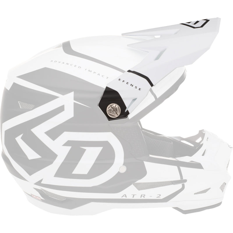 6D HELMETS ATR-2 Visor - Torque - White 72-6113