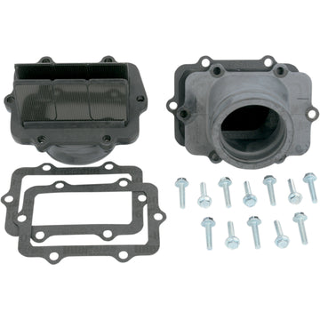 VFORCE/MOTO TASSINARI V-Force 3 Reed Valve Set with Intake Boot - Ski-Doo V3126-873B-2