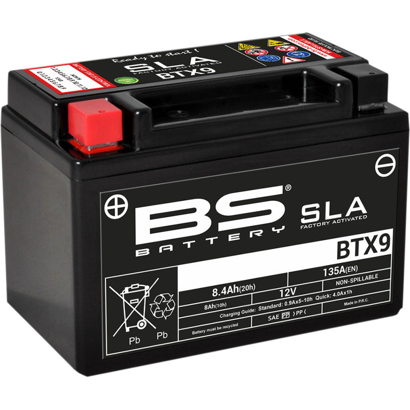 BS Battery Battery - BTX9 (YTX) 300674