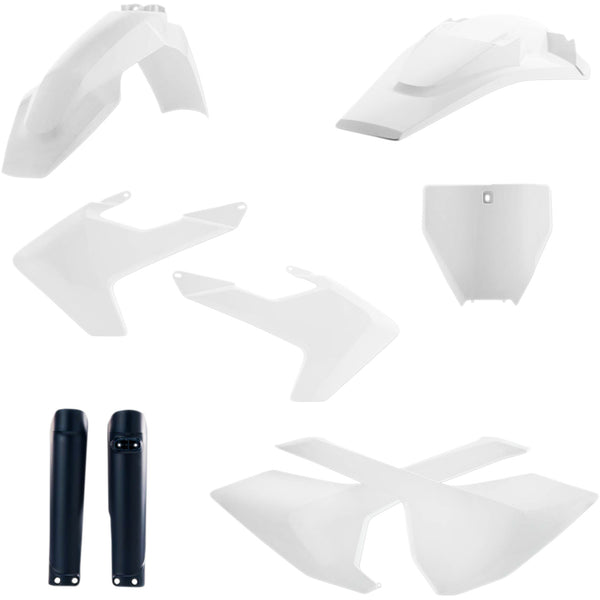 Acerbis Full Replacement Body Kit - OEM '17 White/Black 2462605569