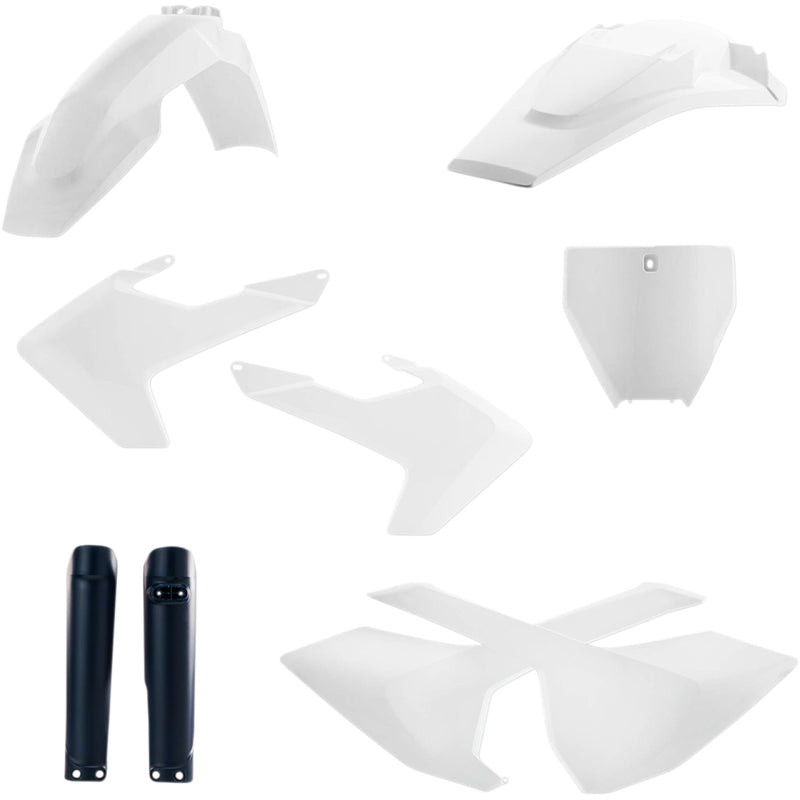 Acerbis Full Replacement Body Kit - OEM '17 White/Black 2462605569