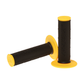 Dual Compound Grips Yellow With Black Center