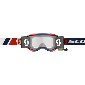 Fury Goggle Wfs Red/Blue Clear Works Lens