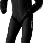 RST Tractech Evo D3O CE Leather Suit - Black/White - XL