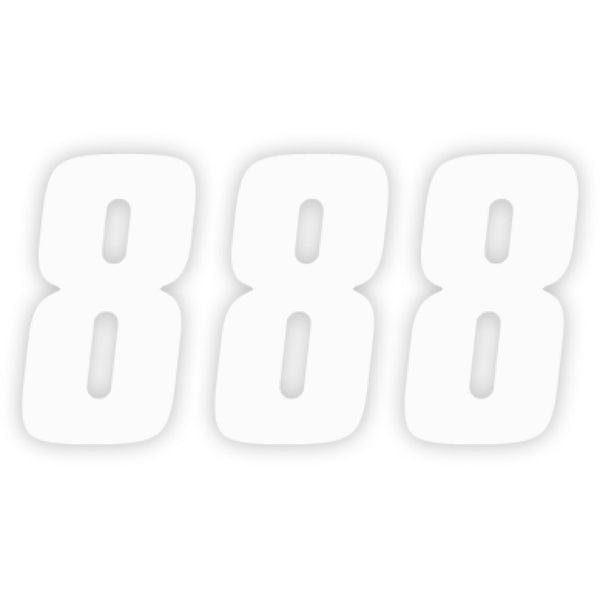 Factory Effex FX Factory Number 8 - White - 6