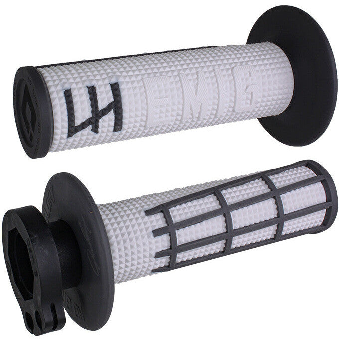 ODI Emig V2 Lock On Grips White/Graphite