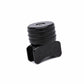 Helmet Air Hose Plug/Mount  Black