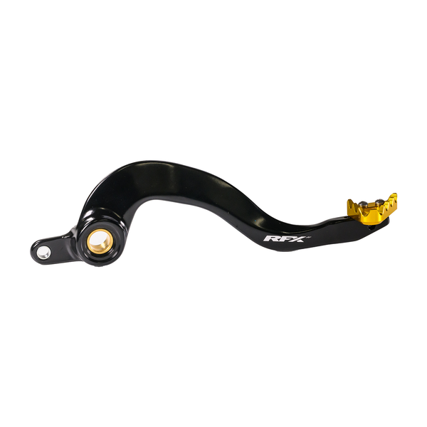 RFX Rear Brake Pedal Yellow Solid Tip Suz FXRB 30101 99YL