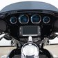 4 Piece Blue Led Gauges `14 22 Flht Flhx Fltr