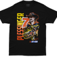 DBK SPEEDWAY TEE - Black Medium